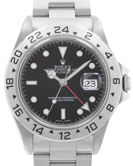 Rolex Explorer II 40MM Black Dial Oyster Bracelet (16570)