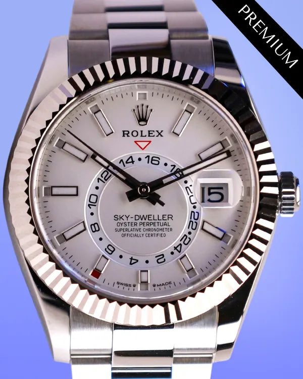 Rolex Sky-Dweller (White Sky Oyster)
