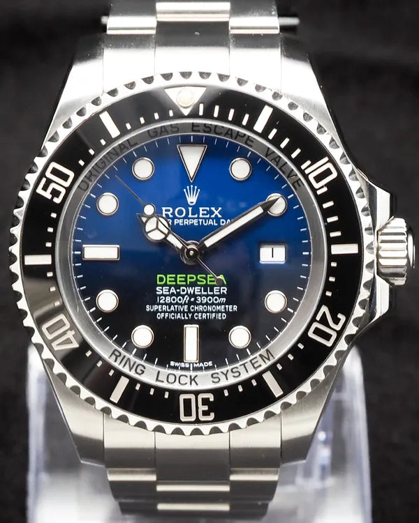 2014 Rolex Sea-Dweller Deepsea "James Cameron" 44MM Blue Dial Oyster Bracelet (116660)