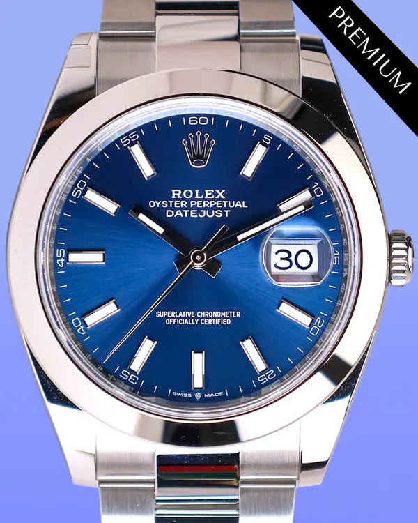 Rolex Datejust (Blue Dome OYster)