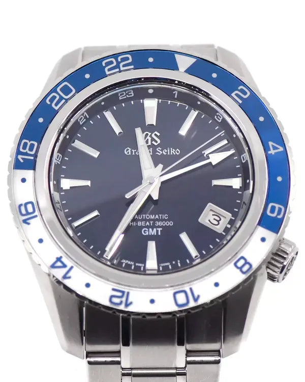 2020 Grand Seiko Sport Collection GMT 44.2MM Blue Dial Steel Bracelet (SBGJ237)