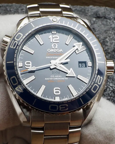 Omega Seamaster Planet Ocean 600M 39.5MM Blue Dial Steel Bracelet (215.30.40.20.03.001)