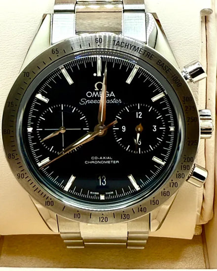 Omega Speedmaster '57 41.5MM Black Dial Steel Bracelet (331.10.42.51.01.001)