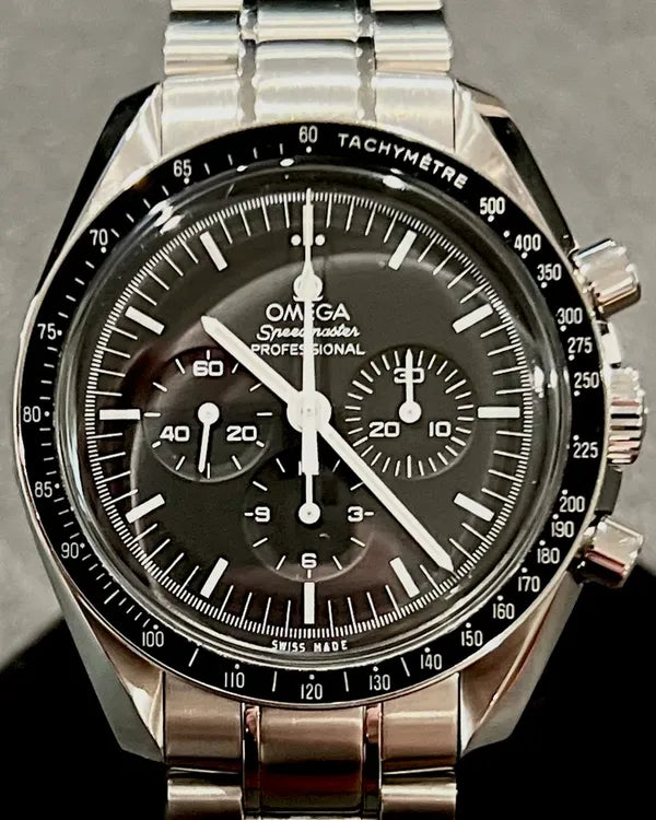 2017 Omega Speedmaster Professional Moonwatch 42MM Black Dial Steel Bracelet (311.30.42.30.01.005)