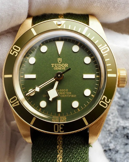 2023 Tudor Black Bay '58 39MM Green Dial Textile Strap (79018V-0001)