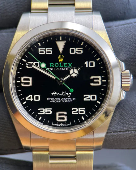 2022 Rolex Air-King 40MM Black Dial Oyster Bracelet (126900)