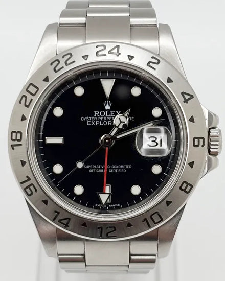 2007 Rolex Explorer II 40MM Black Dial Oyster Bracelet (16570)