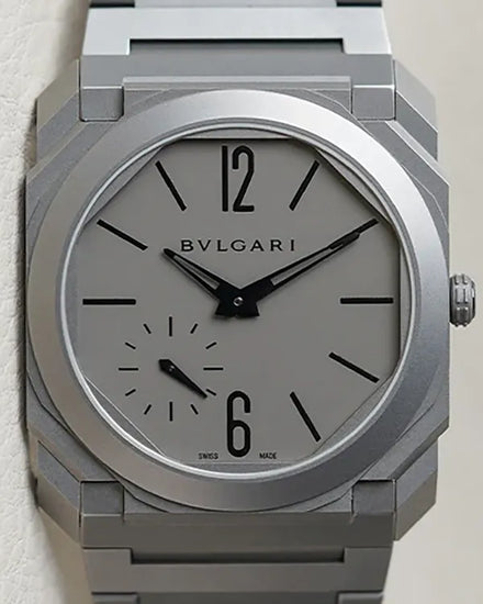 2022 Bvlgari Octo Finissimo 40MM Titanium Dial Titanium Bracelet (102713)
