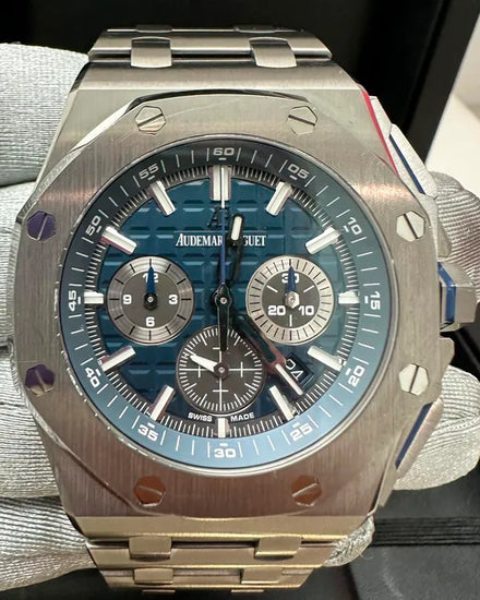 Audemars Piguet Royal Oak Offshore Chronograph 42MM Blue Dial Steel Bracelet (26480TI.OO.A027CA.01)