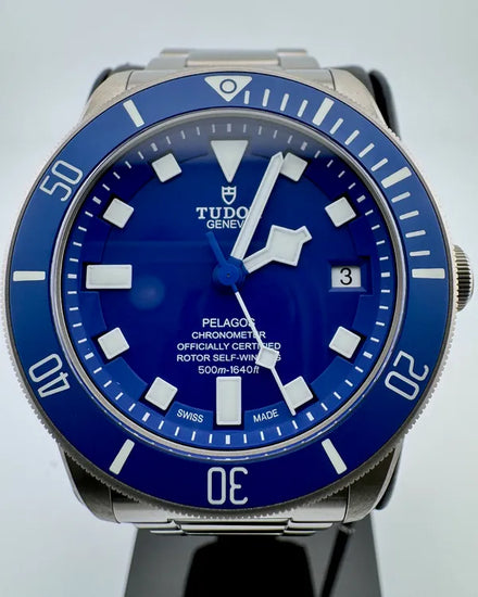 No Reserve - 2025 Tudor Pelagos 42MM Blue Dial Titanium Bracelet (25600TB)