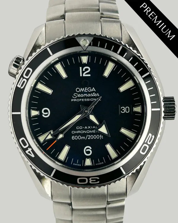Omega Seamaster Planet Ocean 600M 42MM Black Dial Steel Bracelet (2201.50.00)