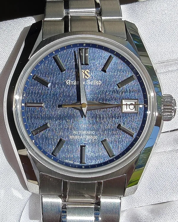 2025 Grand Seiko Heritage Collection "Shubun" 40MM Blue Dial Steel Bracelet (SBGH273)