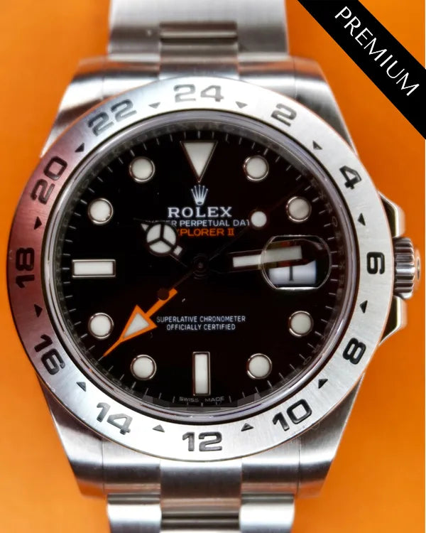 2019 Rolex Explorer II 42MM Black Dial Oyster Bracelet (216570)
