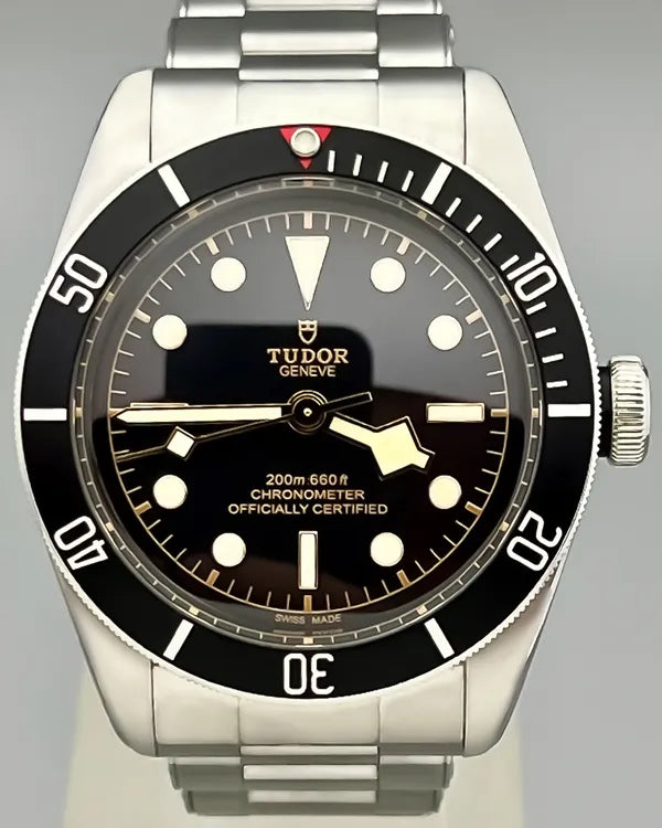No Reserve - 2018 Tudor Black Bay 41MM Black Dial Steel Bracelet (79230N)