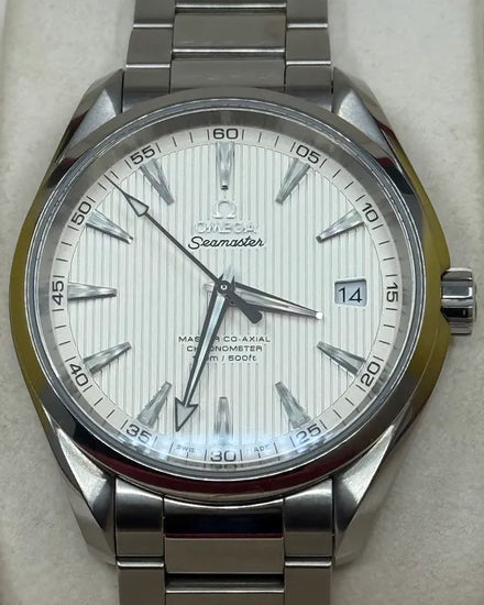 2014 Omega Seamaster Aqua Terra 41.5MM Silver Dial Steel Bracelet (231.10.42.21.02.003)