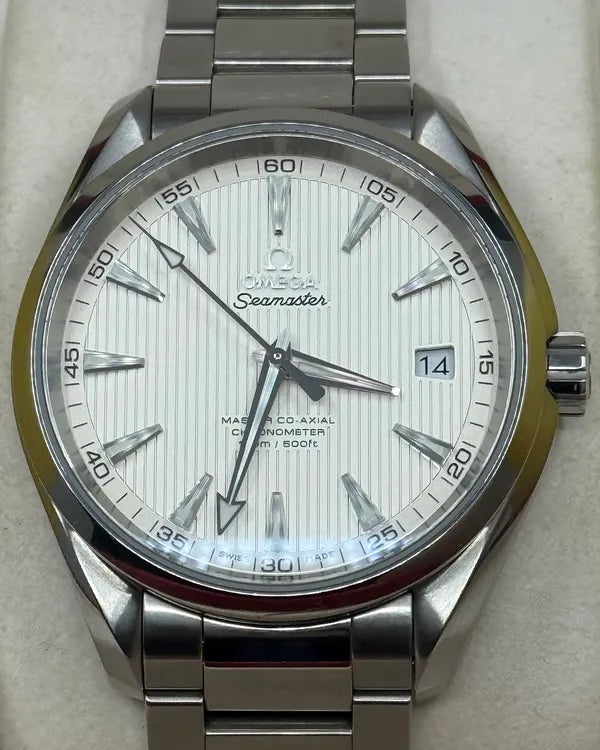 2014 Omega Seamaster Aqua Terra 41.5MM Silver Dial Steel Bracelet (231.10.42.21.02.003)
