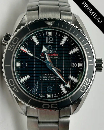2012 Omega Seamaster Planet Ocean 600M "James Bond 007 Skyfall" L.E. 42MM Black Dial Steel Bracelet (232.30.42.21.01.004)