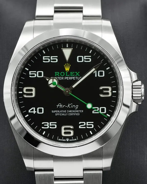 2024 Rolex Air-King 40MM Black Dial Oyster Bracelet (126900)