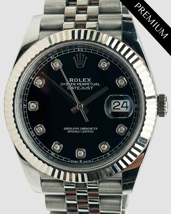 2020 Rolex Datejust 41MM Black Dial Jubilee Bracelet (126334)