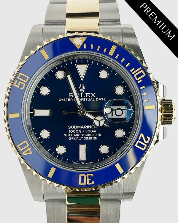 2025 Rolex Submariner Date "Bluesy" 41MM Blue Dial Two-Tone Oyster Bracelet (126613LB)