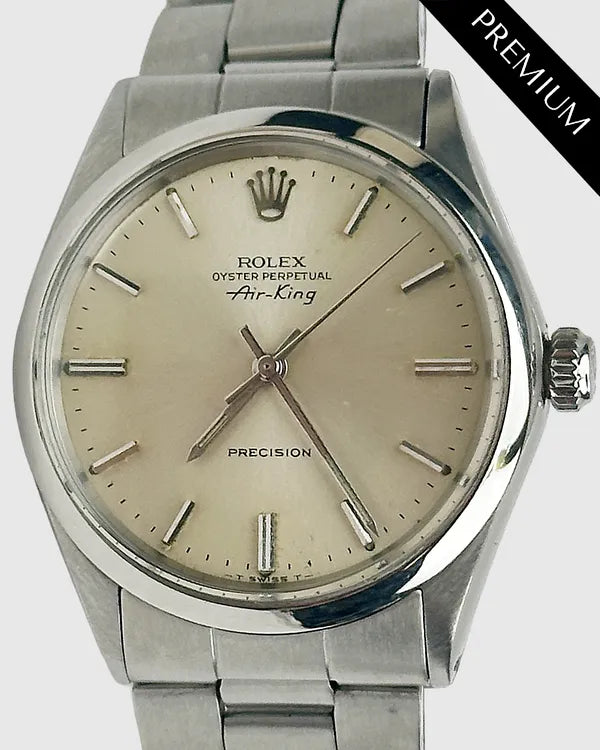 Rolex Air-King 34MM Silver Dial Oyster Bracelet (5500)