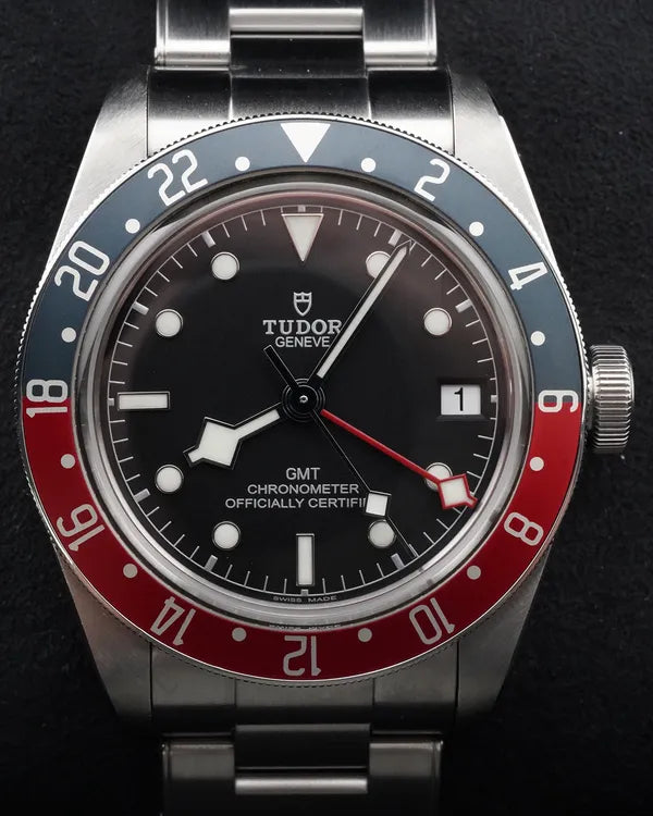 2019 Tudor Black Bay GMT "Pepsi" 41MM Black Dial Steel Bracelet (79830RB)