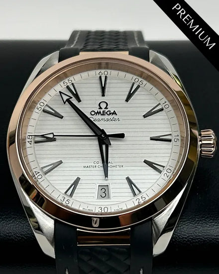 2023 Omega Seamaster Aqua Terra 150M 41MM Silver Dial Rubber Strap (220.22.41.21.02.001)
