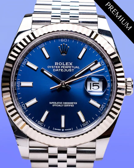 2025 Rolex Datejust 41MM Blue Dial Jubilee Bracelet (126334)