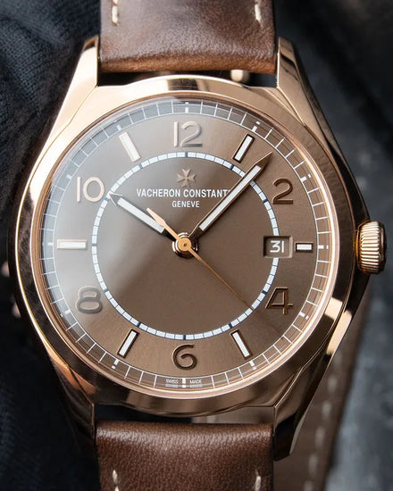 2023 Vacheron Constantin Fiftysix 40MM Brown Dial Leather Strap (4600E/000R-B576)