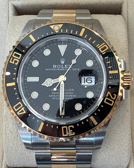 2024 Rolex Sea-Dweller 43MM Black Dial Two-Tone Oyster Bracelet (126603)