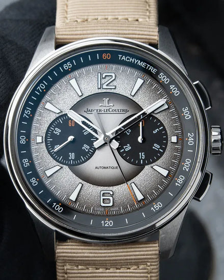 2024 Jaeger-LeCoultre Polaris Chronograph 42MM Grey Dial Textile Strap (Q902843J)