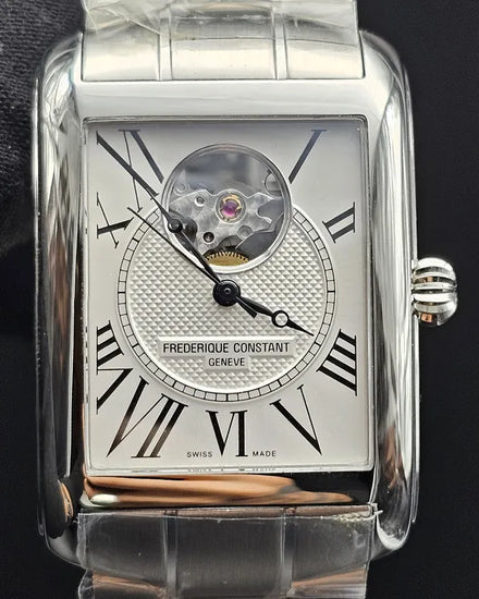 No Reserve - Frederique Constant Classics 33.3MM Silver Dial Steel Bracelet (FC-310MC4S36B)