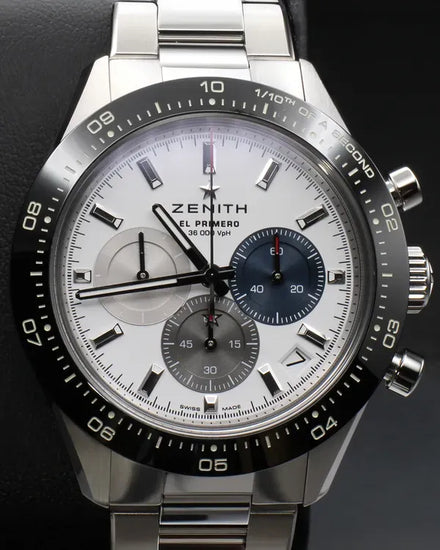 2024 Zenith Chronomaster Sport 41MM White Dial Steel Bracelet (03.3100.3600/69.M3100)