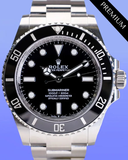 2025 Rolex Submariner No-Date 41MM Black Dial Oyster Bracelet (124060)