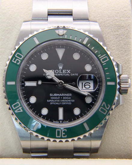 2021 Rolex Submariner Date "Starbucks" 41MM Black Dial Oyster Bracelet (126610LV)