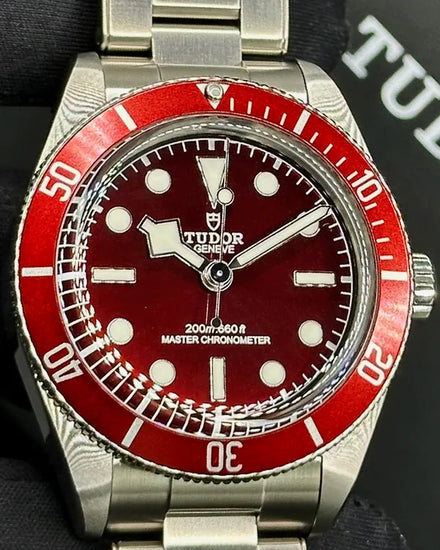 2025 Tudor Black Bay '58 39MM Red Dial Steel Bracelet (7939A1A0RU)
