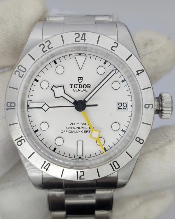 2025 Tudor Black Bay Pro 39MM White Dial Steel Bracelet (79470)
