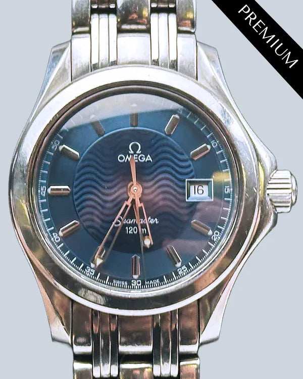 Omega Seamaster 120M 26MM Quartz Blue Dial Steel Bracelet (2587.80)
