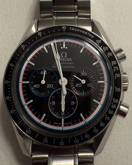 Omega Speedmaster Professional Moonwatch "Apollo 15 40th Anniversary Edition" L.E. 42MM Black Dial Steel Bracelet (311.30.42.30.01.003)
