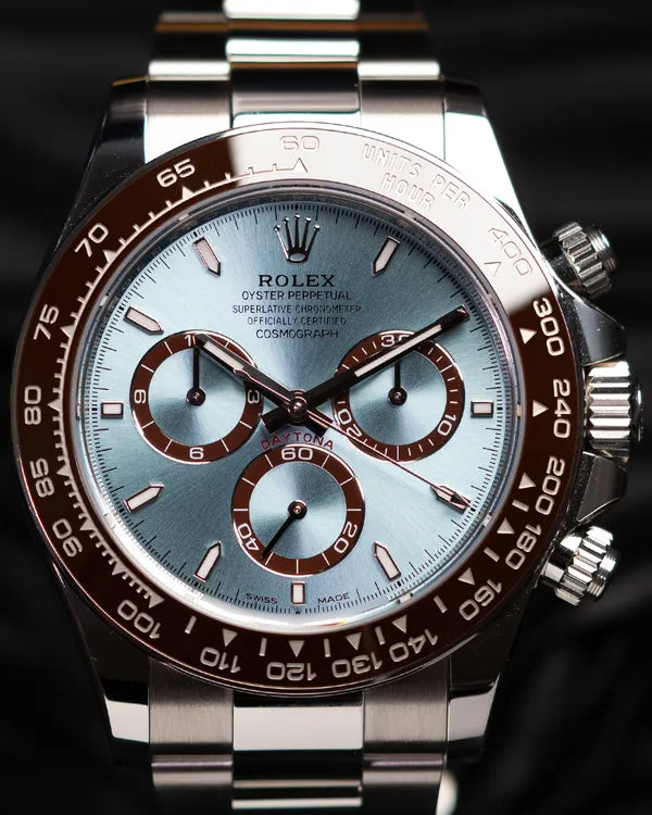 2023 Rolex Cosmograph Daytona "Celebration Edition" 40MM Blue Dial Platinum Oyster Bracelet (126506)