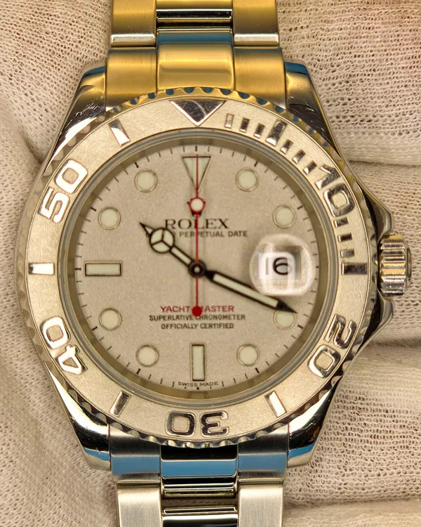 Rolex Yacht-Master 40MM Silver Dial Oyster Bracelet (16622)