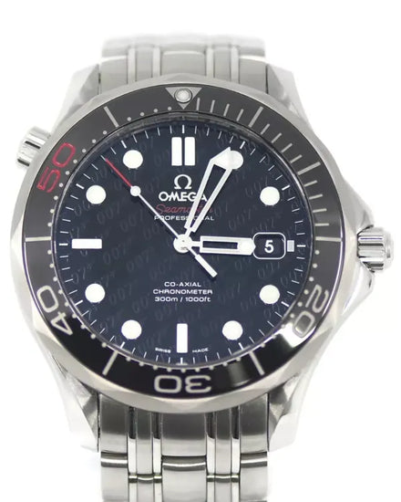 Omega Seamaster Diver 300M "James Bond 50th Anniversary" L.E. 41MM Black Dial Steel Bracelet (212.30.41.20.01.005)