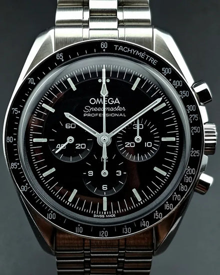 2023 Omega Speedmaster Professional Moonwatch 42MM Black Dial Steel Bracelet (310.30.42.50.01.001)
