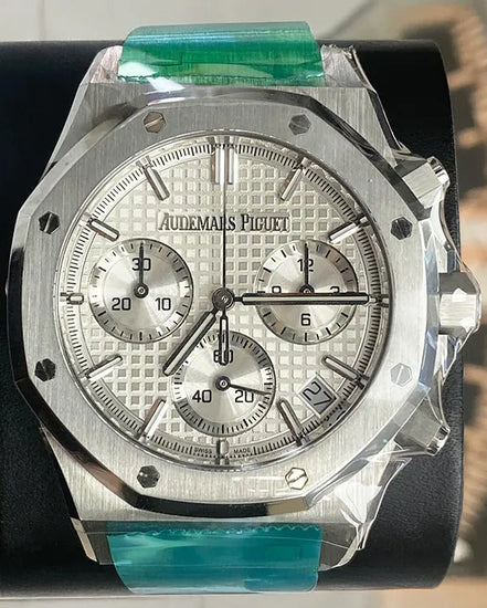 2023 Audemars Piguet Royal Oak Chronograph 41MM Silver Dial Steel Bracelet (26240ST.OO.1320ST.07)