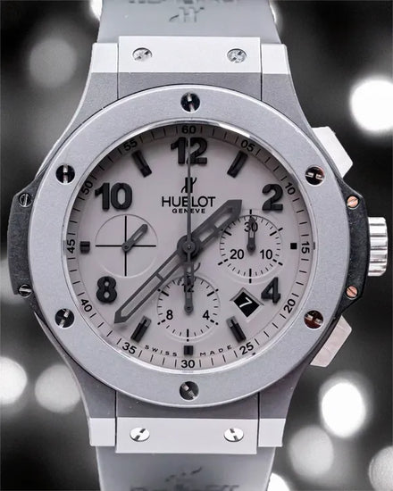 Hublot Big Bang 44MM Grey Dial Rubber Strap (301.AI.460.RX)