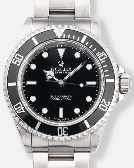2000 Rolex Submariner No-Date 40MM Black Dial Oyster Bracelet (14060M)
