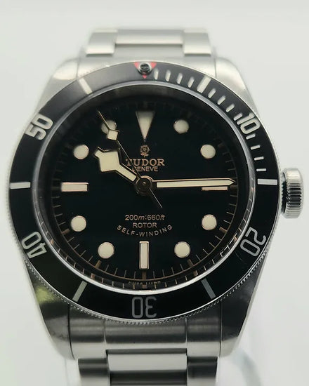 2015 Tudor Black Bay 41MM Black Dial Steel Bracelet (79220N)