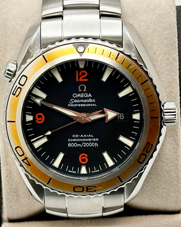 Omega Seamaster Planet Ocean 600M 42MM Black Dial Steel Bracelet (2909.50.83)