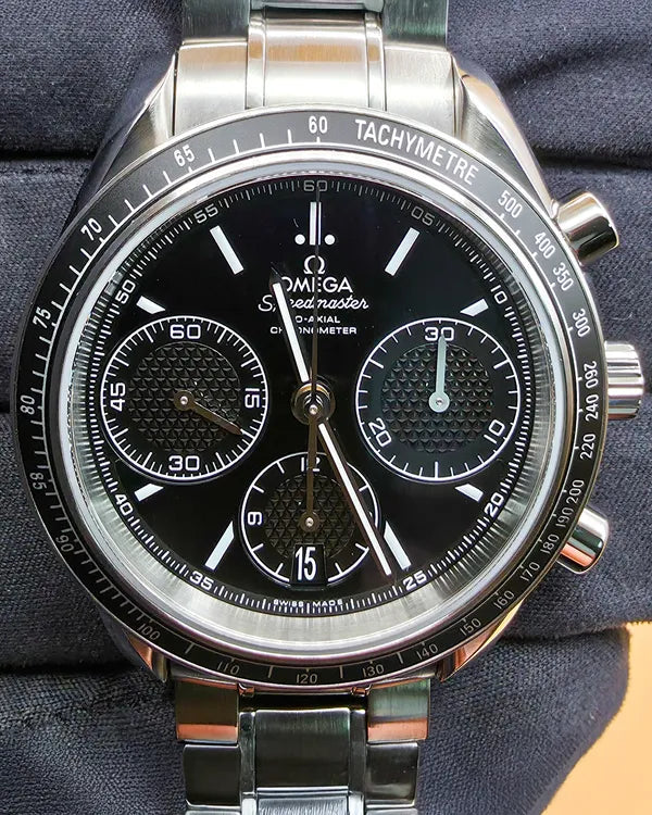 2021 Omega Speedmaster Racing 40MM Black Dial Steel Bracelet (326.30.40.50.01.001)
