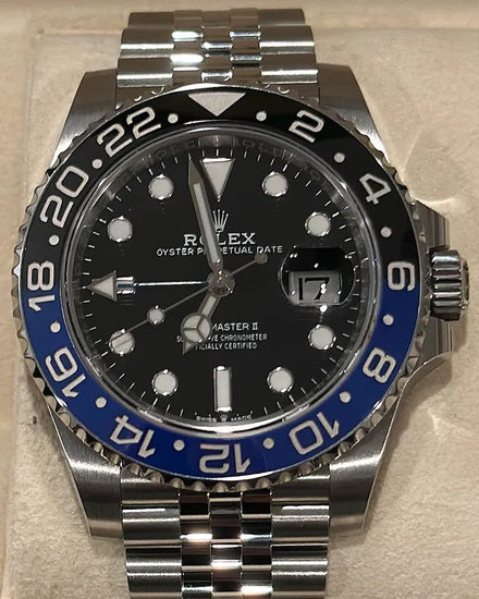 2019 Rolex GMT-Master II "Batgirl" 40MM Black Dial Jubilee Bracelet (126710BLNR)